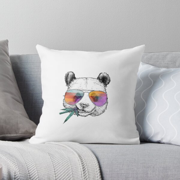1430974480 20"x30" CafePress Panda With Balloon Standard Size Pillow Case 