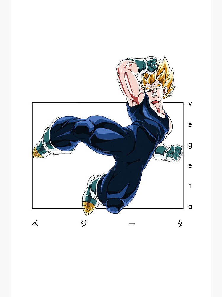 Vegeta SSJ2  Art Board Print for Sale by Anime-Styles