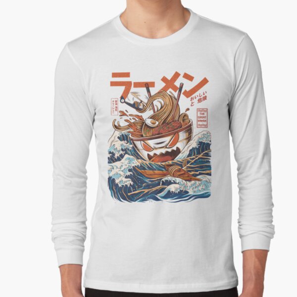 The Great Ramen off Kanagawa Long Sleeve T-Shirt