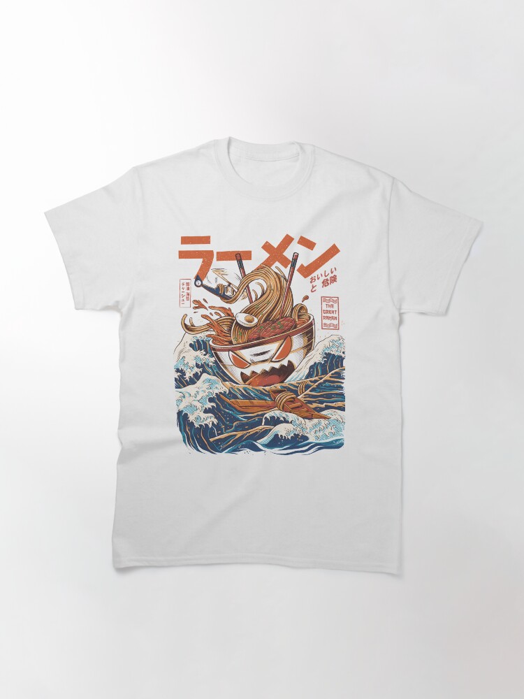 Alternate view of The Great Ramen off Kanagawa Classic T-Shirt