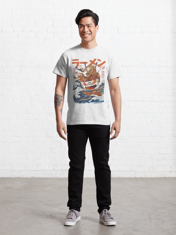 Alternate view of The Great Ramen off Kanagawa Classic T-Shirt