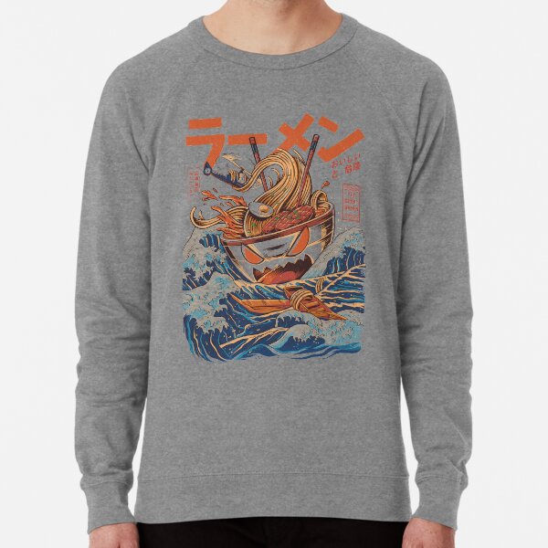 The Great Ramen off Kanagawa Lightweight Sweatshirt