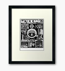 A Eraserhead story (in comic) Framed Print