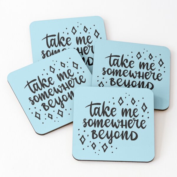 Item preview, Take me somewhere beyond designed and sold by letterbrighter.