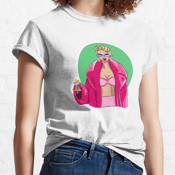 Pop Artist in Pink Classic T-Shirt