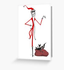 Sandy Claws - Nightmare before christmas Greeting Card