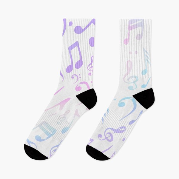 Item preview, Kawaii Music Notes Pattern designed and sold by trajeado14.