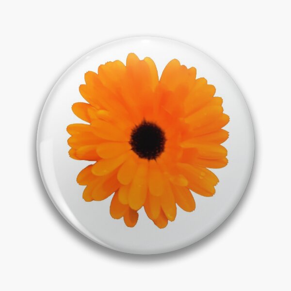 Item preview, Orange Bold Burst Flower designed and sold by CrystalsArtPaws.