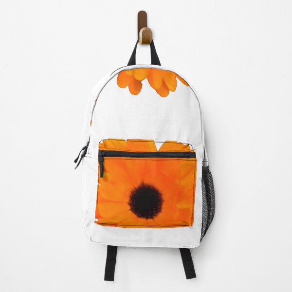 Item preview, Orange Bold Burst Flower designed and sold by CrystalsArtPaws.