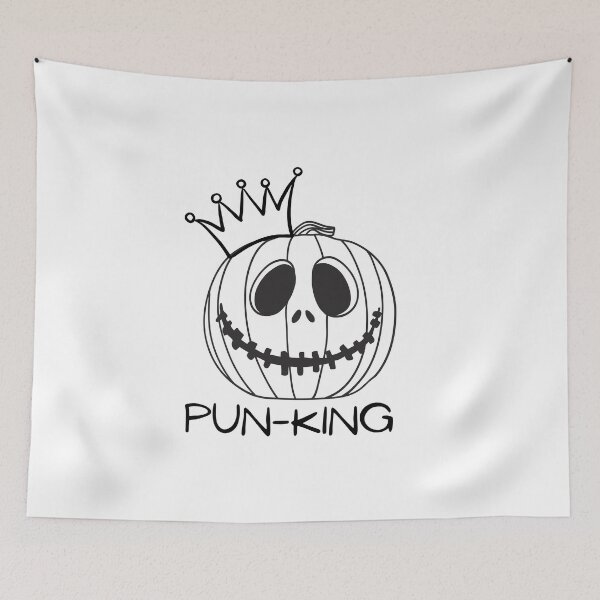 Item preview, Pun King funny Halloween Pumpkin for a Pumpkin Lover and King of the pun  designed and sold by WearwhatUthink.