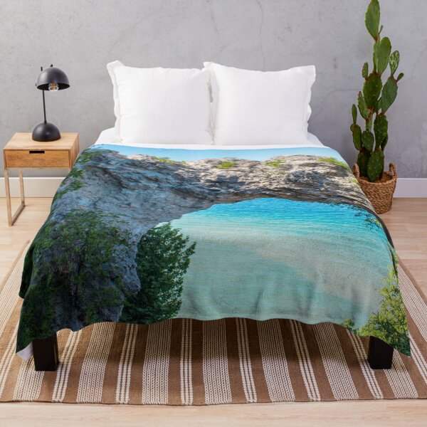 Item preview, Landscape of Arch Rock on Mackinac Island Michigan designed and sold by Michael Deemer.