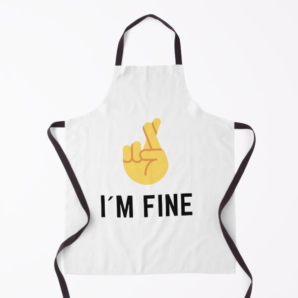 Item preview, Im fine- White lie party designed and sold by JessyDesigns.