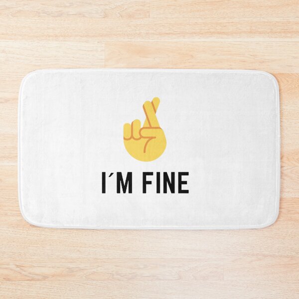 Item preview, Im fine- White lie party designed and sold by JessyDesigns.