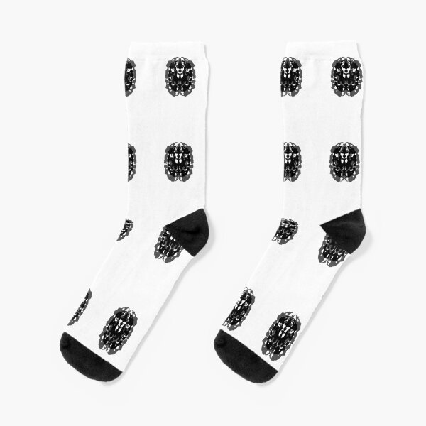 Rorschach Brain Socks