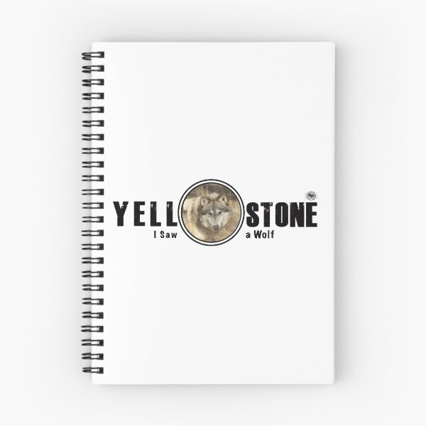 Item preview, I Saw a Wolf, Yellowstone National Park - wolf designed and sold by SmyrnaBuffalo.