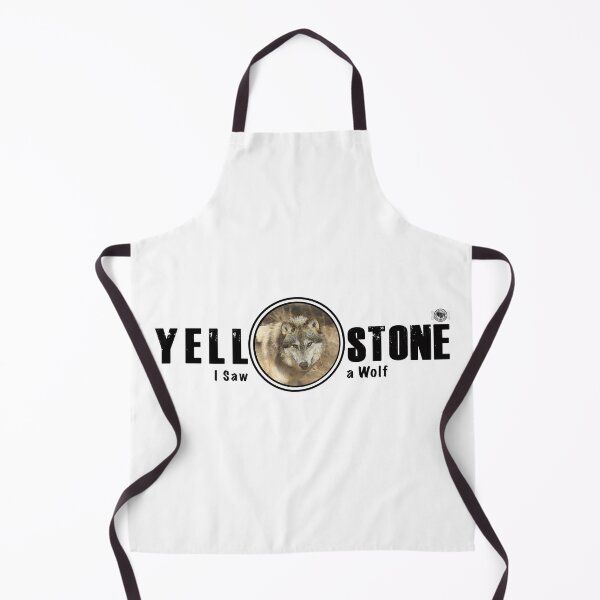 Item preview, I Saw a Wolf, Yellowstone National Park - wolf designed and sold by SmyrnaBuffalo.