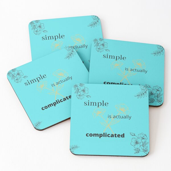 Item preview, simple is actually complicated designed and sold by Iail Ioa.