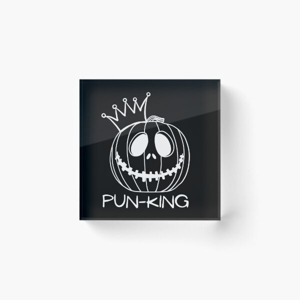 Item preview, Pun King funny Halloween Pumpkin for a Pumpkin Lover and King of the pun  designed and sold by WearwhatUthink.