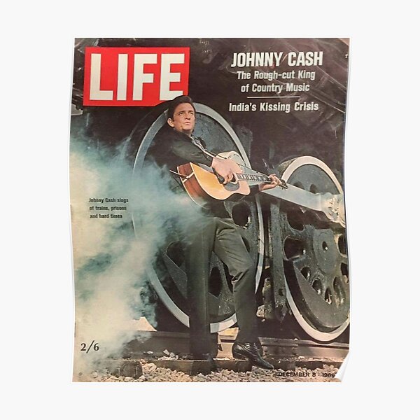 Johnny Cash LIFE Mag Poster
