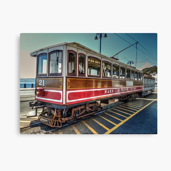 Manx Electric Tram Canvas Print