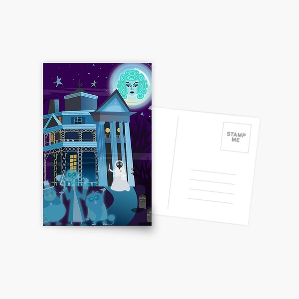 Aperçu de l'œuvre Maison hantée créée et vendue par kiyokodesigns.