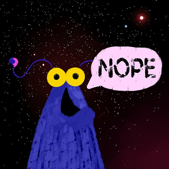 Image result for blue nope