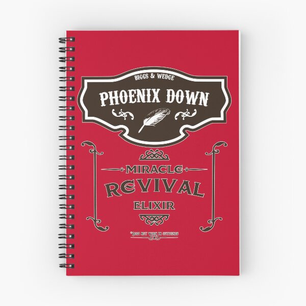 Item preview, Phoenix Down - Miracle Revival Elixir designed and sold by CloakAndDaggers.