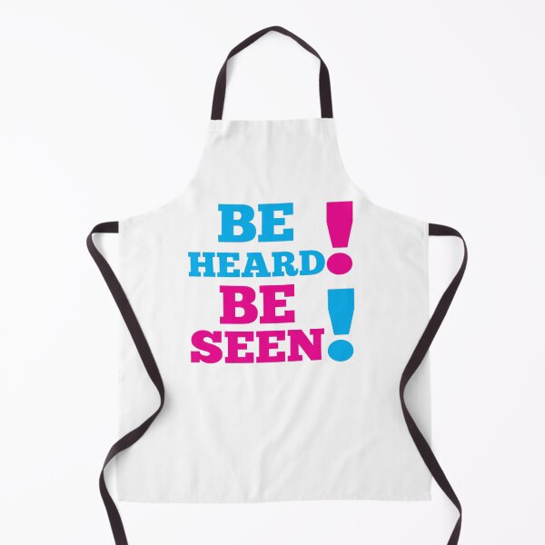 Item preview, BE SEEN BE HEARD! designed and sold by jazzydevil.
