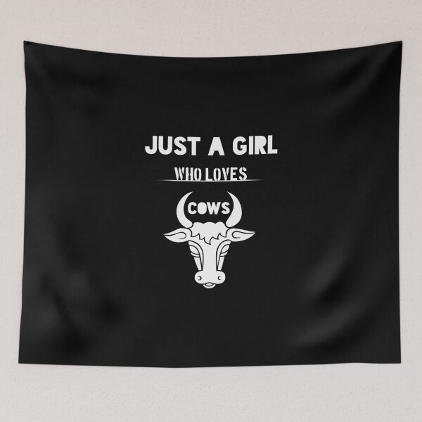 Item preview, Just A Girl Who Loves Cows designed and sold by Essakhi12.