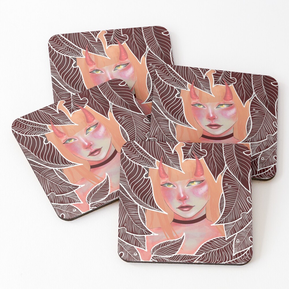 Item preview, Coasters (Set of 4) designed and sold by Ririsu.