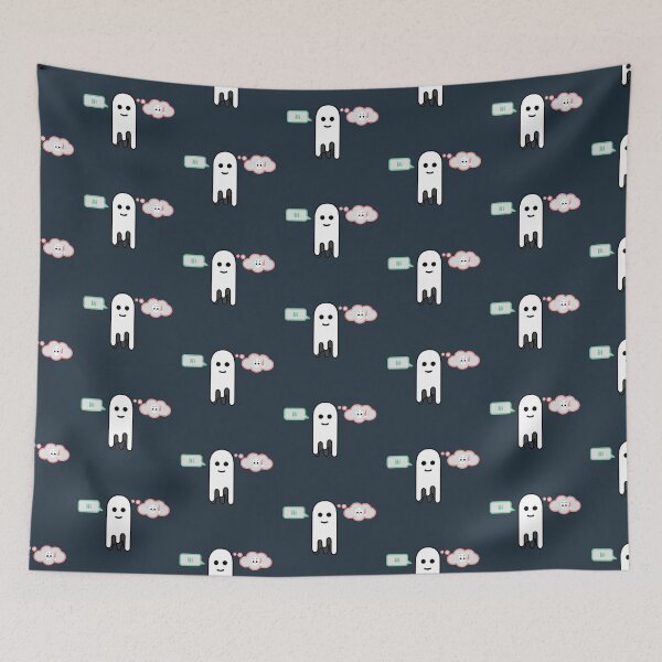 Item preview, Adorable Ghost With An Evil Agenda designed and sold by ontenno-designs.