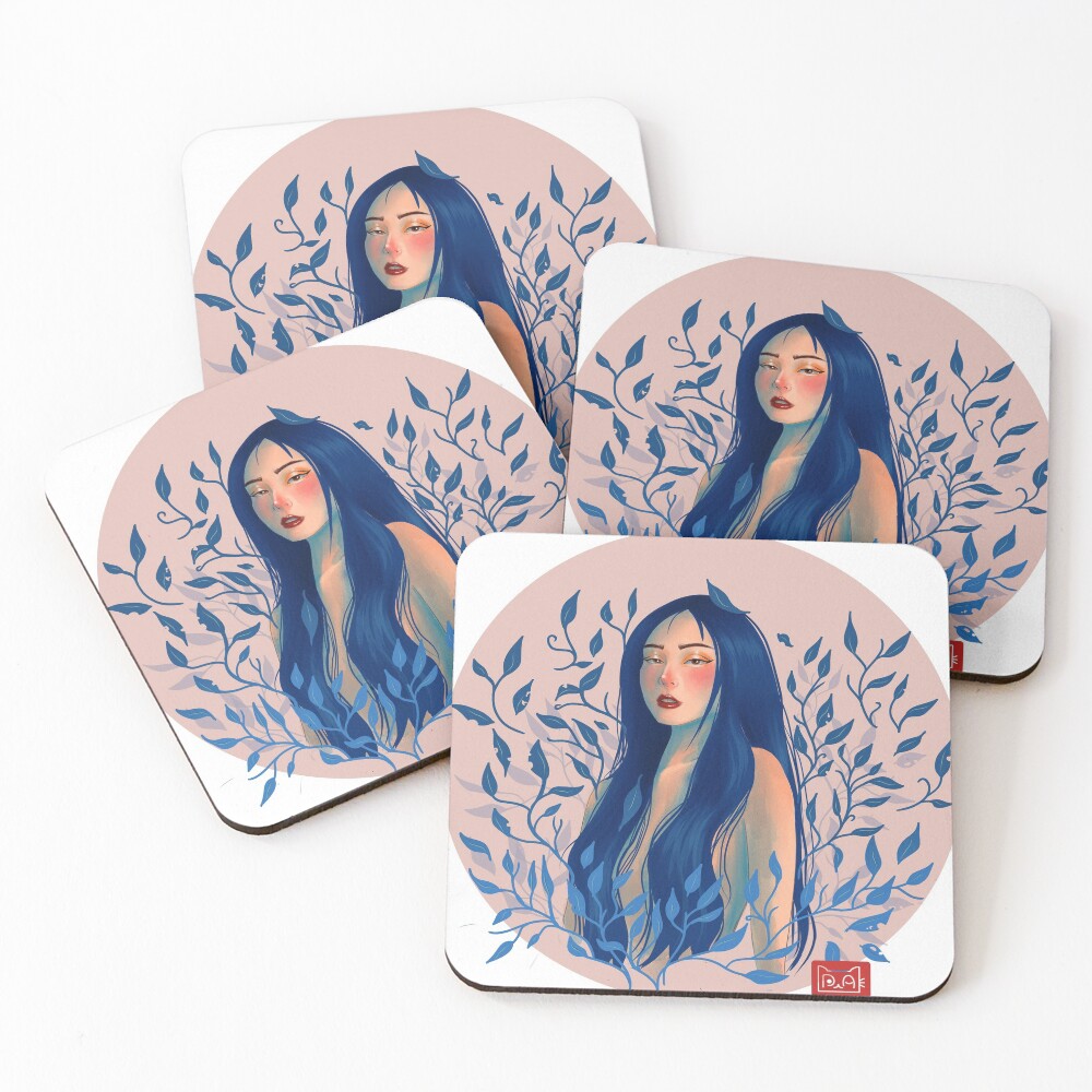 Item preview, Coasters (Set of 4) designed and sold by Ririsu.