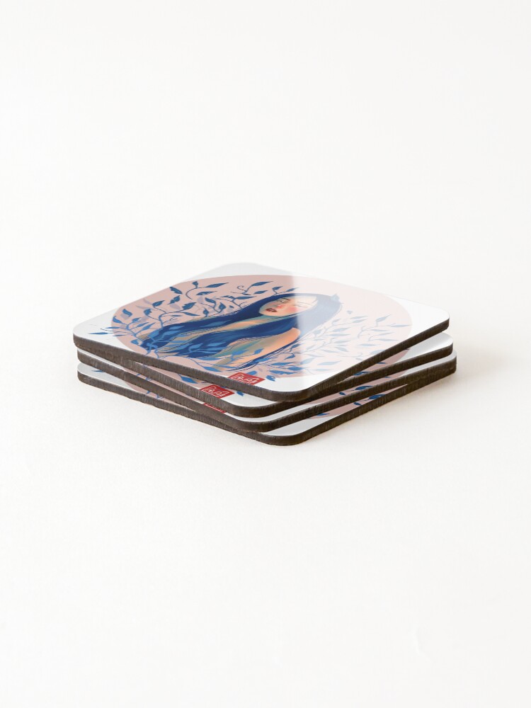 Thumbnail 4 of 5, Coasters (Set of 4), Isa designed and sold by Ririsu.