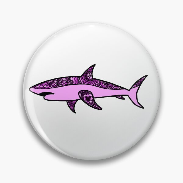 Item preview, Pink Pattern Shark designed and sold by Scuba-Div3r.