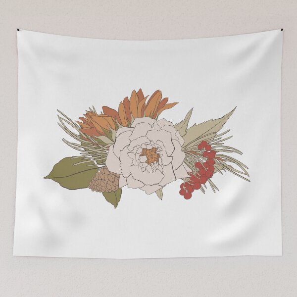 Item preview, Autumn flowers designed and sold by dplachkinova.
