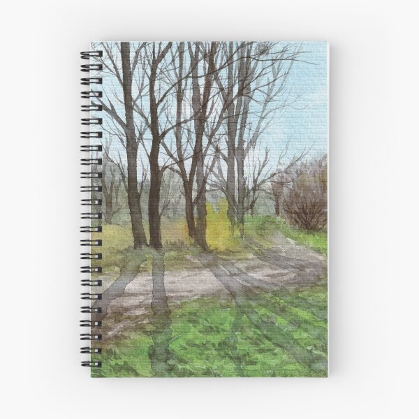 Item preview, Afternoon in autumn, landscape study designed and sold by adrstefanska.