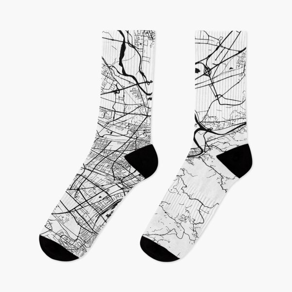 Item preview, Turin, ITALY Road Map Art - Earth Tones designed and sold by hatimelhag.