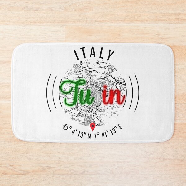 Item preview, Turin, ITALY Road Map Art - Earth Tones designed and sold by hatimelhag.