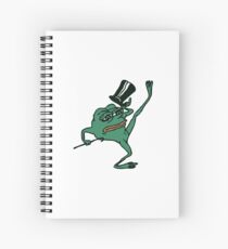 'Pepe' the Sad Dancing Frog Spiral Notebook