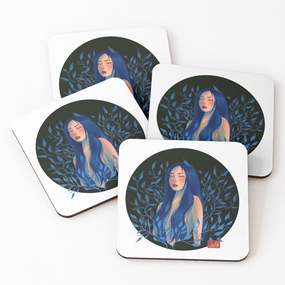 Item preview, Coasters (Set of 4) designed and sold by Ririsu.