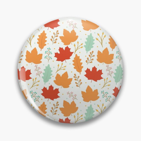 Item preview, Patrón de vibraciones de otoño, patrón de hojas de otoño otoño Lindos regalos de acción de gracias designed and sold by UniqueMw.