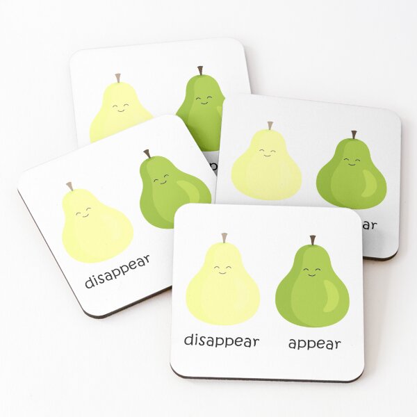 Item preview, Funny Pear shirt I disappear-appear! For Adults and Kids designed and sold by noahs-shop.