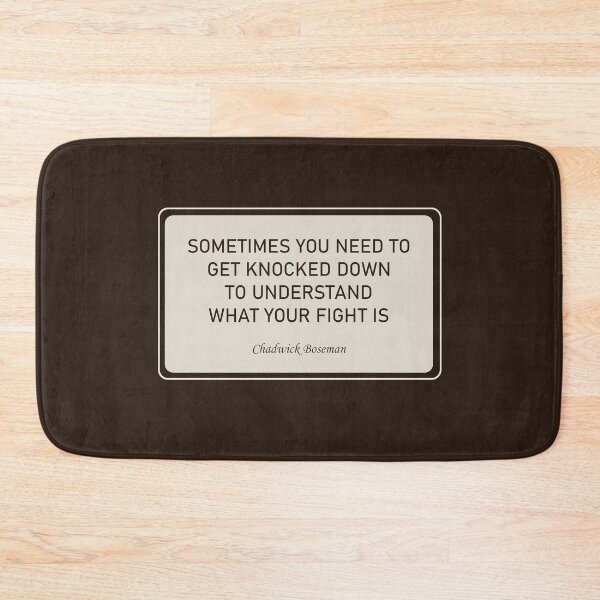 Item preview, Chadwick Boseman Fight Quote designed and sold by GoldenVibesShop.