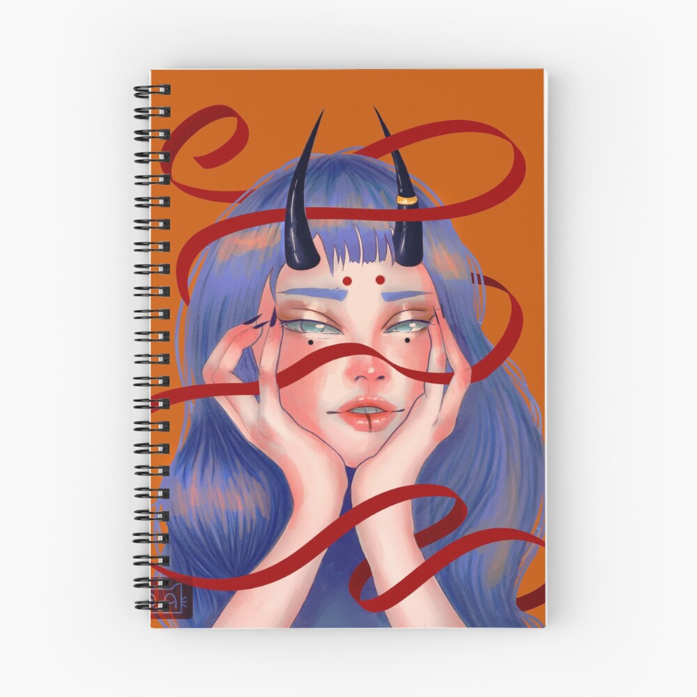 Item preview, Spiral Notebook designed and sold by Ririsu.
