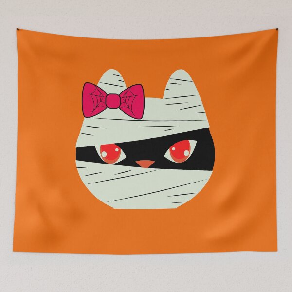 Item preview, Funny Halloween Mummy Cat Face Costume designed and sold by Sweet-A-Dsignz.