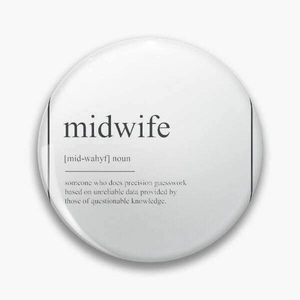 Item preview, Midwife 403 Watercolor Map Yoga Quote Definition D designed and sold by vividpixelusa.