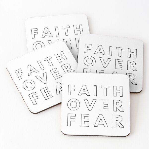 Item preview, "FAITH OVER FEAR" Apparel designed and sold by 4cornersunite.