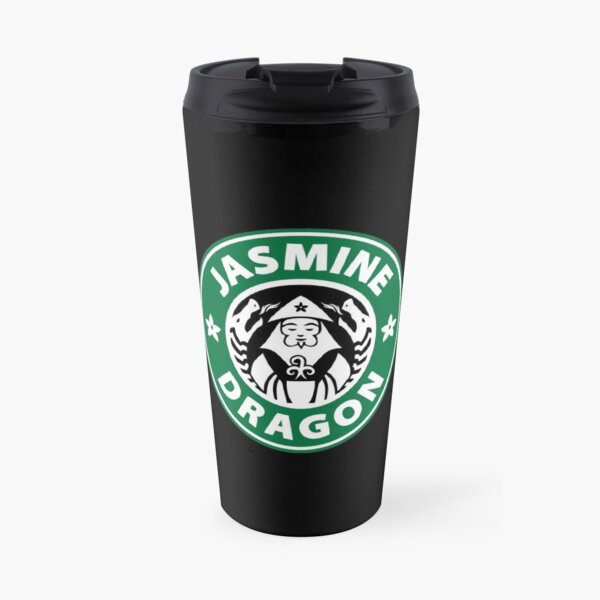 Jasmine Dragon-Inspired Tea Shop Design Travel Mug