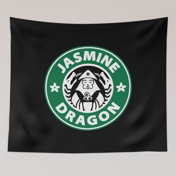 Item preview, Jasmine Dragon-Inspired Tea Shop Design designed and sold by CrystalCrush.