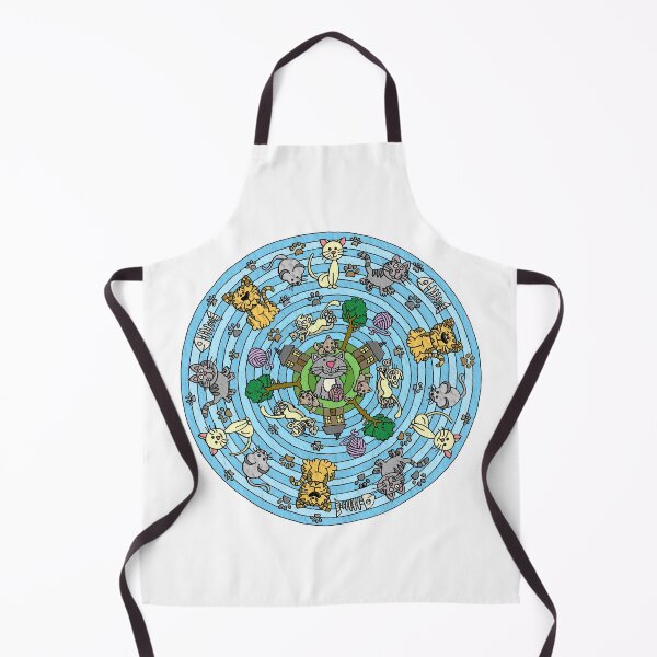 Item preview, Cat Themed Mandala designed and sold by gorff.